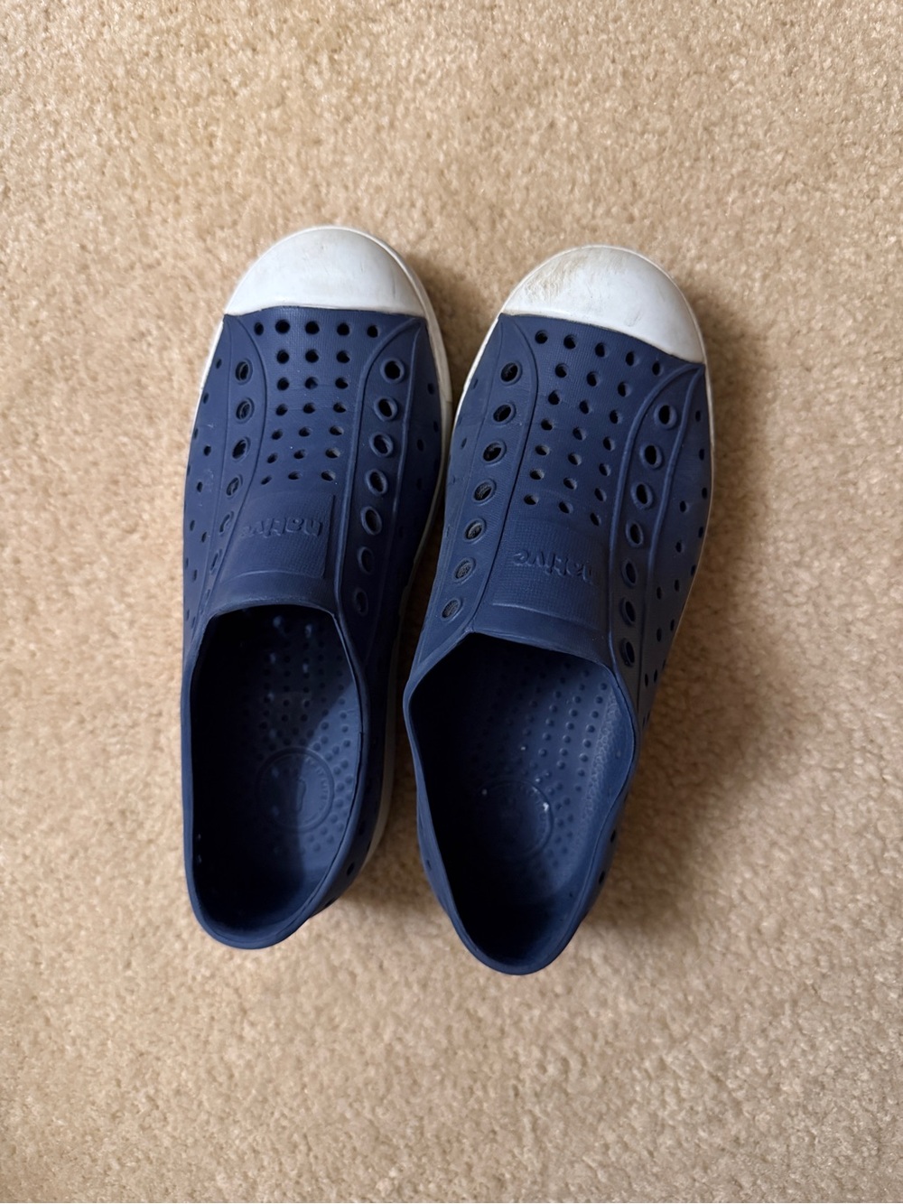 Native Shoes Kids Navy Blue Slip-On C13